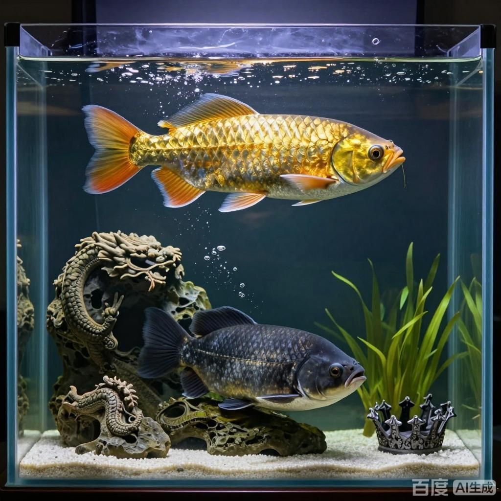 龍魚和招財魚混養(yǎng)需要多大的魚缸，魚和招財魚混養(yǎng)需要多大的魚缸，龍魚和招財魚混養(yǎng)有哪些注意事項