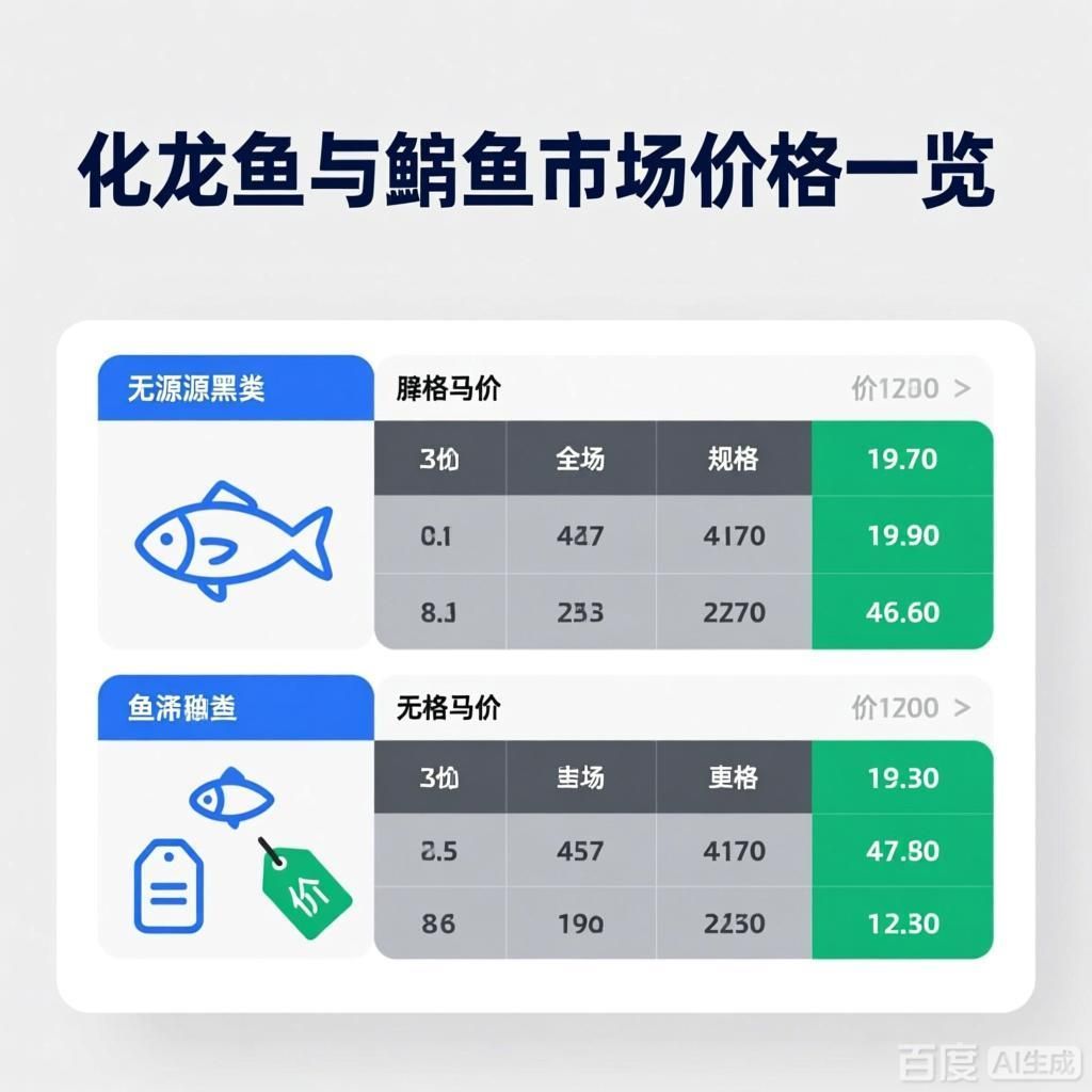 詳解從化龍魚和鯧魚的市場價格，從化龍魚和鯧魚市場價格差異大嗎從化龍魚和鯧魚市場價格差異大嗎