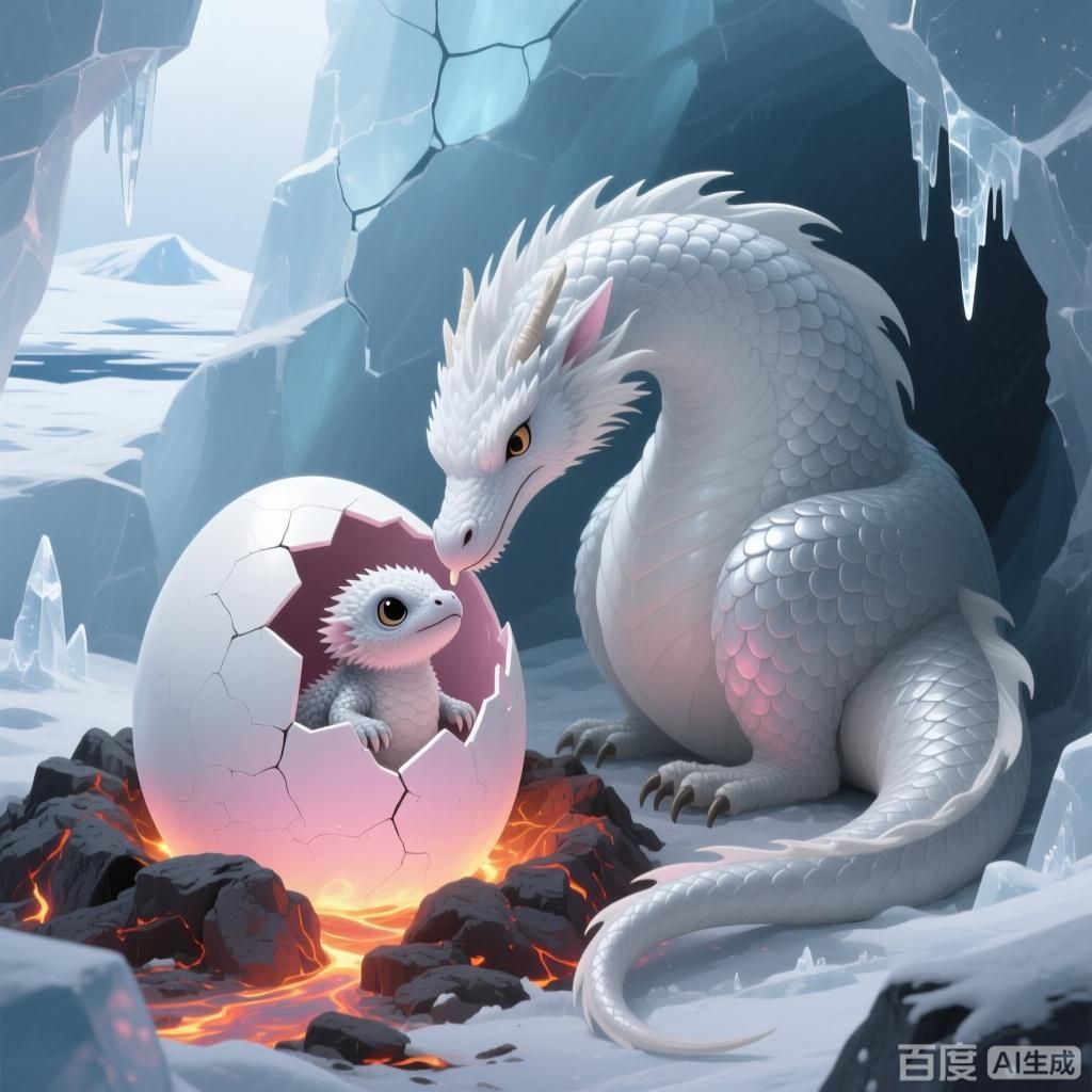 雪龍的繁殖過程是怎樣的，4張插畫展現雪龍的繁殖過程