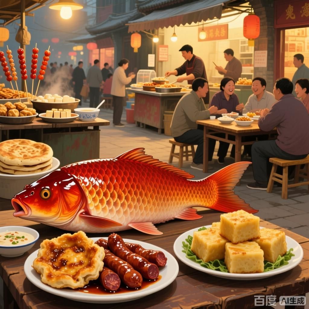 除了申家饸饹面，還有哪些小吃與魏縣龍魚搭配，除了申家饸饹面之外，還有許多小吃與魏縣龍魚搭配食用 除了申家饸饹面，還有哪些小吃與魏縣龍魚搭配，除了申家饸饹面之外，還有許多小吃與魏縣龍魚搭配食用 龍魚百科 第1張