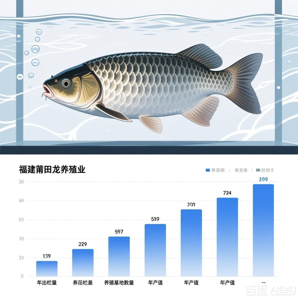 能否提供莆田龍魚養殖業的詳細數據，4張圖圍繞莆田龍魚養殖業展開，