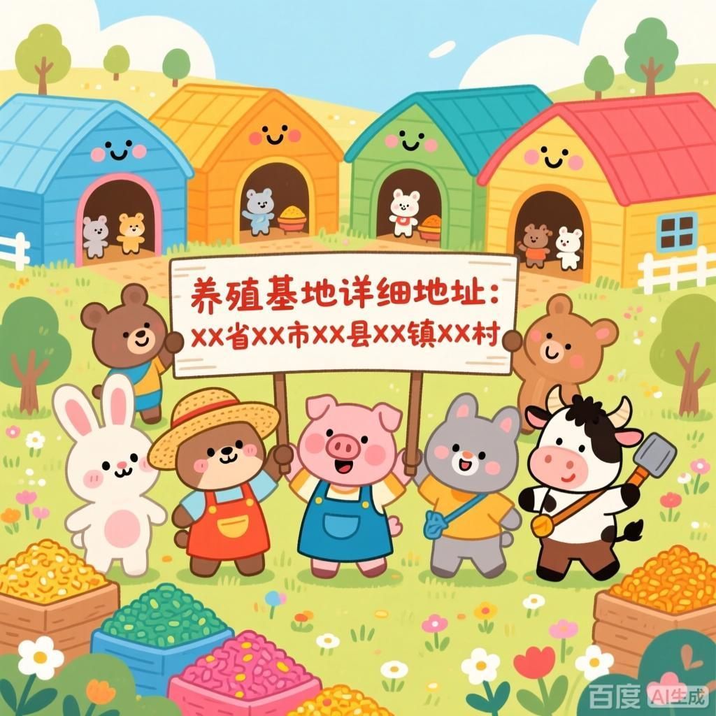 能否提供這些養殖基地的詳細地址，如何提供養殖基地的詳細地址？