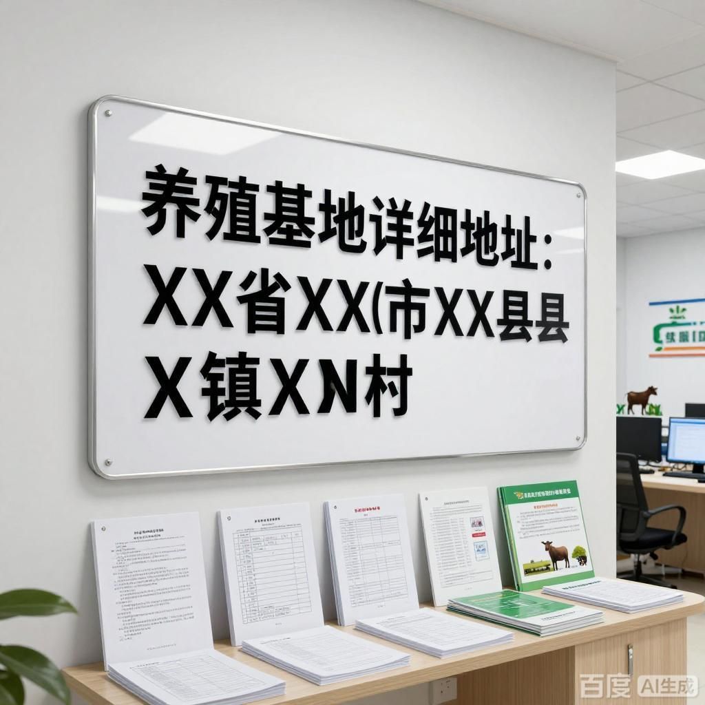 能否提供這些養殖基地的詳細地址，如何提供養殖基地的詳細地址？