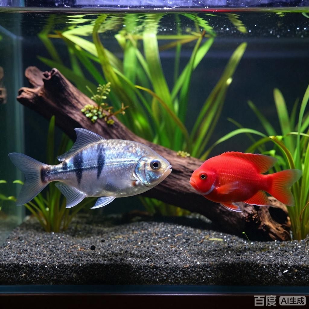 推薦一些與粗線銀板魚搭配的鸚鵡魚品種，與粗線銀板魚搭配的鸚鵡魚品種