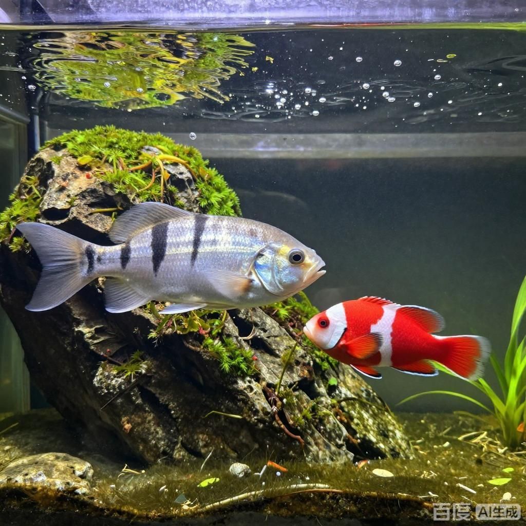 推薦一些與粗線銀板魚搭配的鸚鵡魚品種，與粗線銀板魚搭配的鸚鵡魚品種
