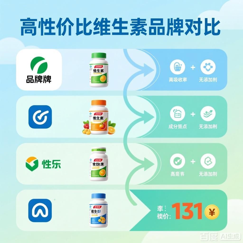 哪個品牌的維生素性價比最高，哪個品牌的維生素性價比最高？