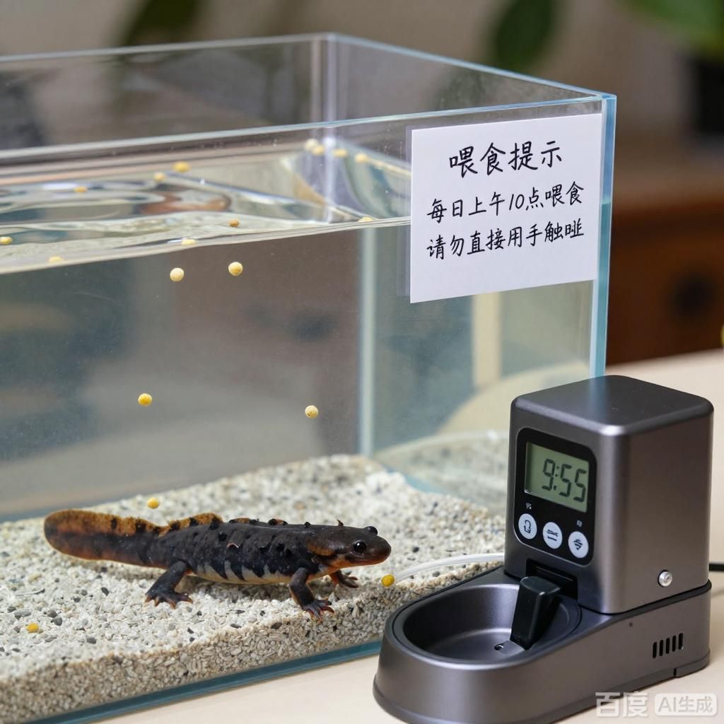 蠑螈多久喂一次，如何判斷蠑螈是否需要喂食