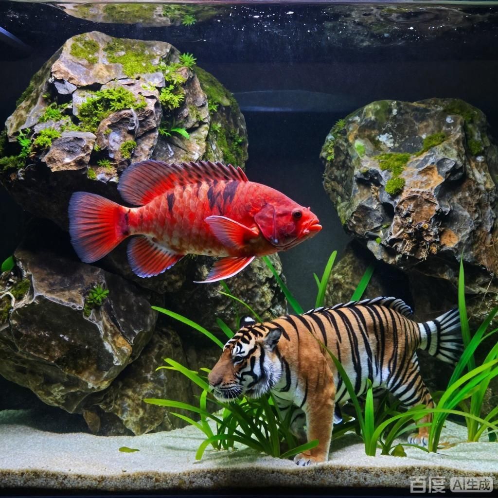 胭脂孔雀龍魚和虎魚混養成功案例，胭脂孔雀龍魚和虎魚混養 胭脂孔雀龍魚和虎魚混養成功案例，胭脂孔雀龍魚和虎魚混養 龍魚百科 第4張