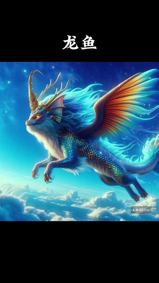 給我一些關于《山海經》龍魚的圖片，《山海經·海外西經·海外西經·海外西經 給我一些關于《山海經》龍魚的圖片，《山海經·海外西經·海外西經·海外西經 龍魚百科 第13張