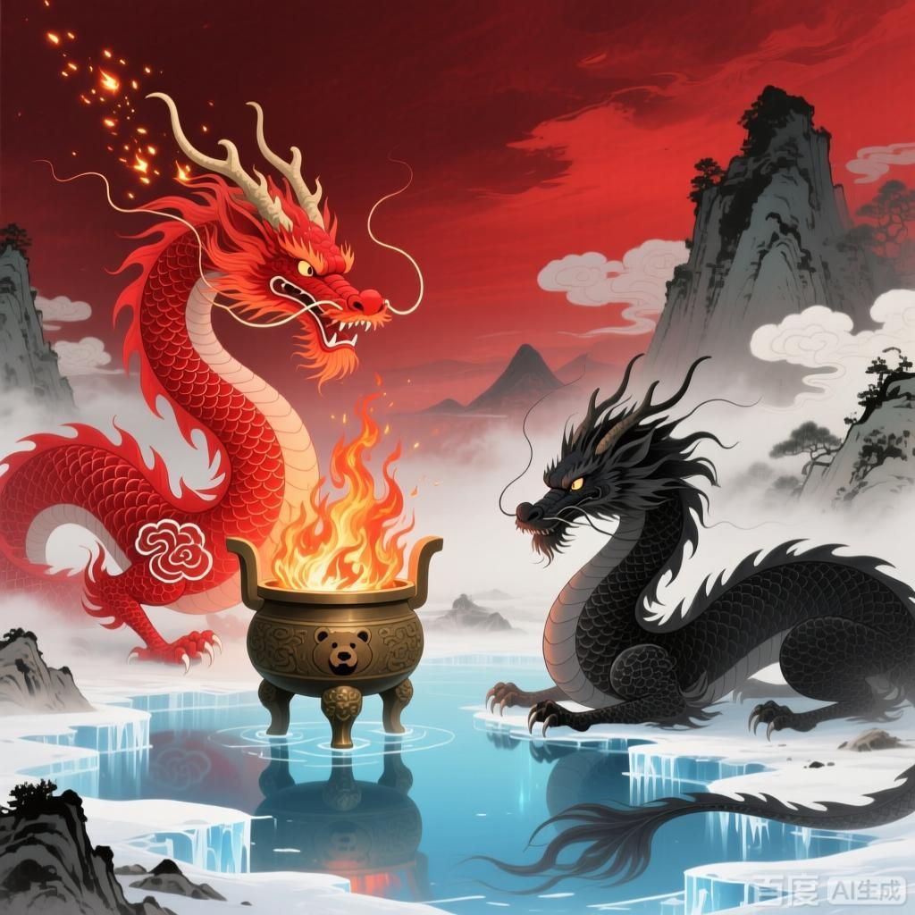 能否提供紅龍與黑龍的詳細(xì)對(duì)比，紅龍與黑龍?jiān)谖幕杏惺裁床煌饬x
