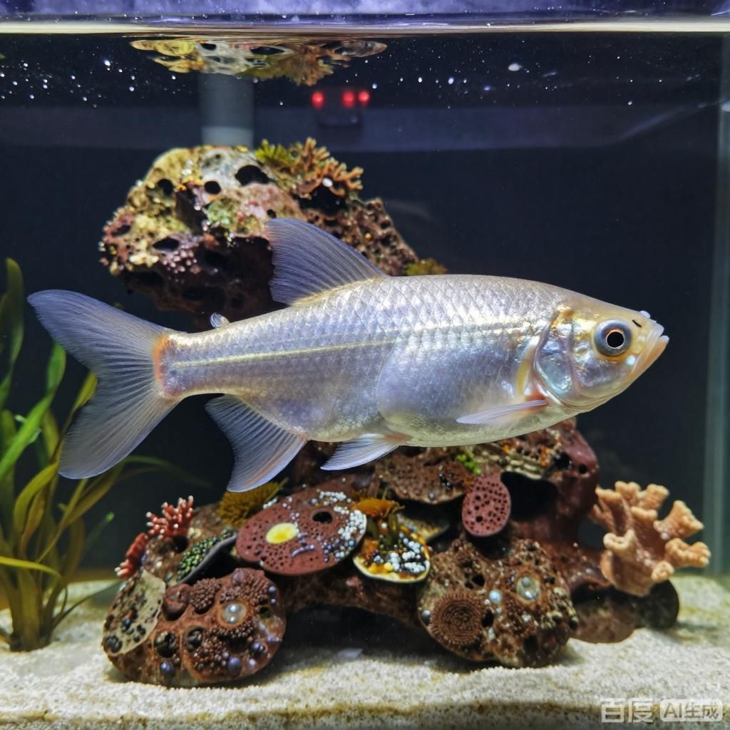 龍魚肚子脹氣鼓包，4張圖均圍繞龍魚肚子脹氣鼓包的狀態展開