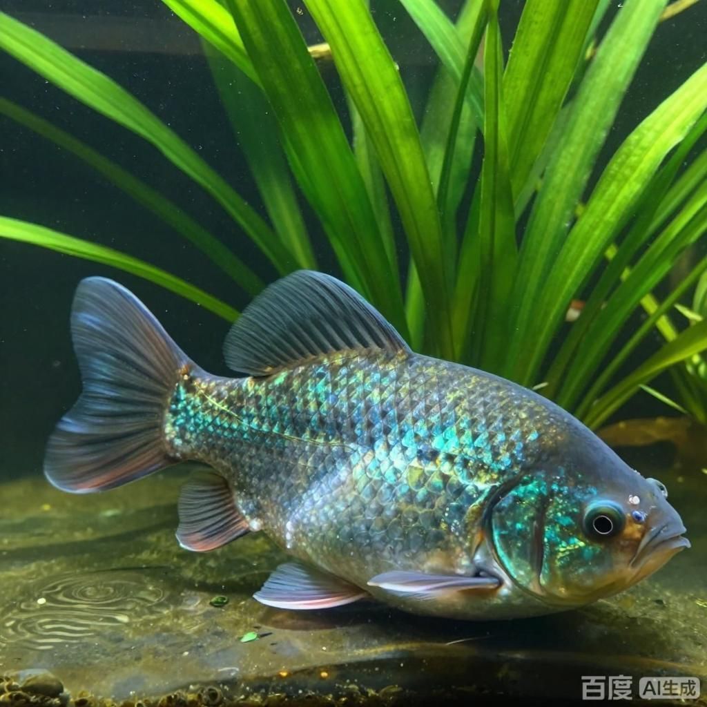龍魚肚子脹氣鼓包，4張圖均圍繞龍魚肚子脹氣鼓包的狀態展開