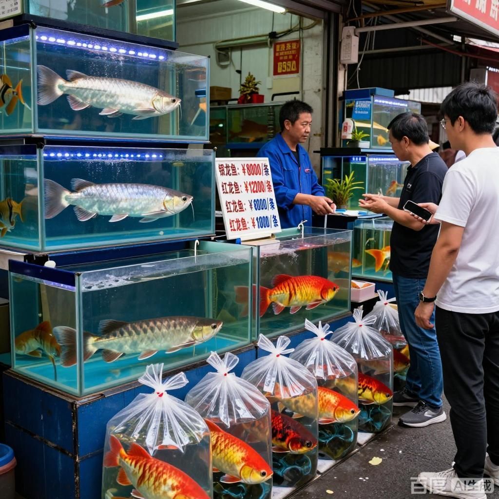 廣州龍魚批發市場的價格如何，廣州龍魚批發市場價格波動大嗎廣州龍魚批發市場價格波動大嗎 廣州龍魚批發市場的價格如何，廣州龍魚批發市場價格波動大嗎廣州龍魚批發市場價格波動大嗎 龍魚百科 第2張