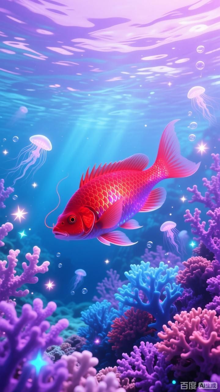 如何制作紅龍魚壁紙，四張不同風(fēng)格的紅龍魚主題壁紙