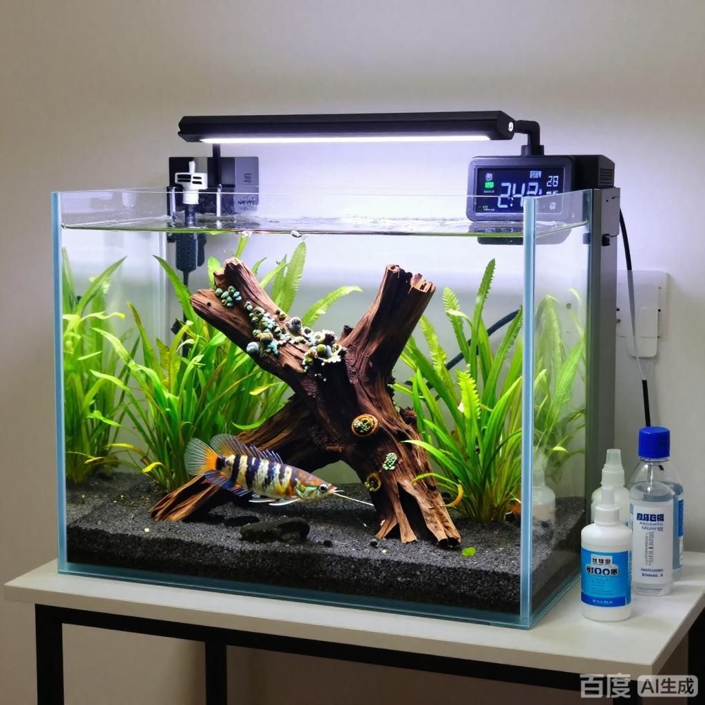 如何準備養龍魚所需的設備和環境，龍魚飼養中溫控系統如何配置