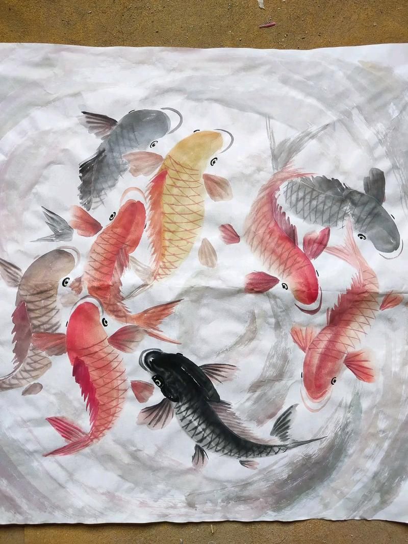 有沒有更多九龍魚風水圖片資源？，九龍魚風水圖片