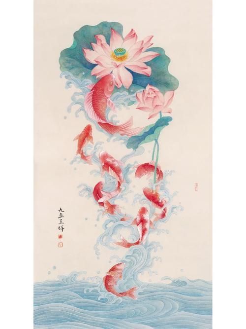 有沒有更多九龍魚風水圖片資源？，九龍魚風水圖片