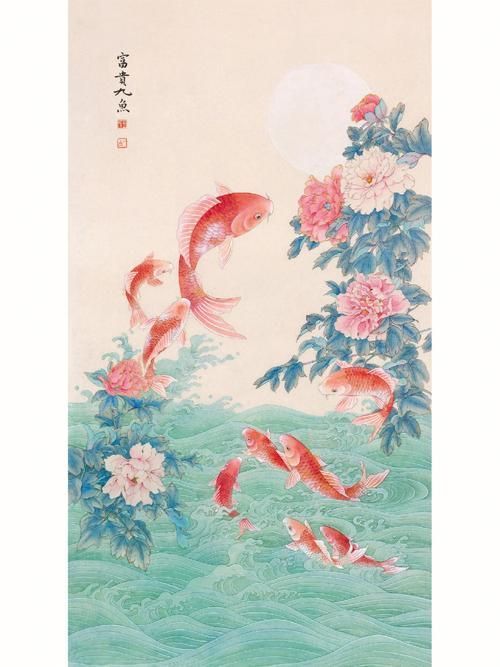 有沒有更多九龍魚風水圖片資源？，九龍魚風水圖片
