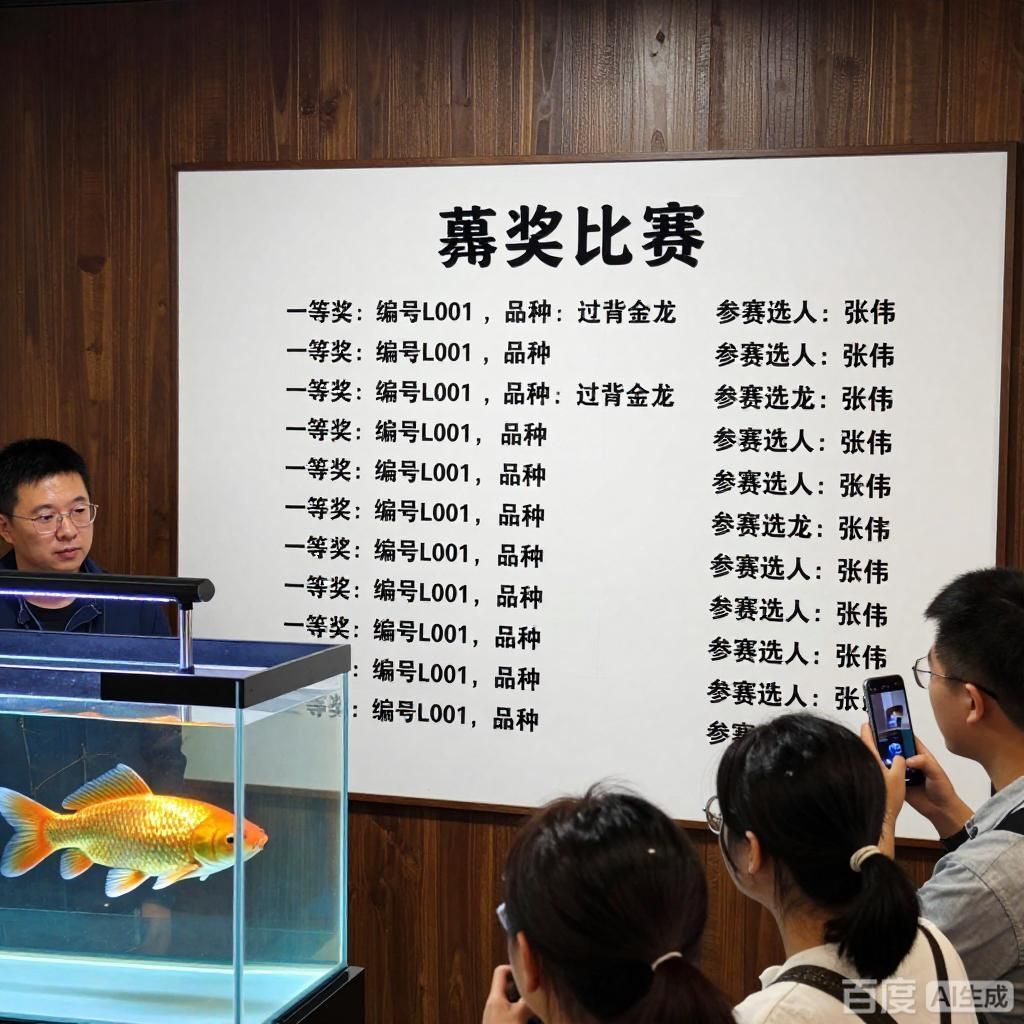 能否提供2024年龍魚比賽的詳細獲獎名單，**2024年龍魚比賽獲獎名單公布