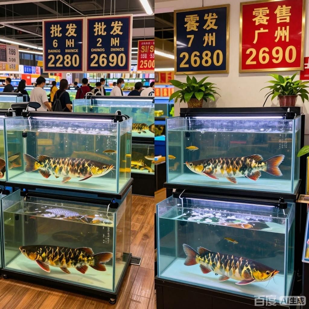 廣州龍魚市場的批發(fā)和零售價(jià)格差異大嗎，廣州龍魚市場批發(fā)和零售價(jià)格差異大嗎廣州龍魚市場價(jià)格差異大嗎
