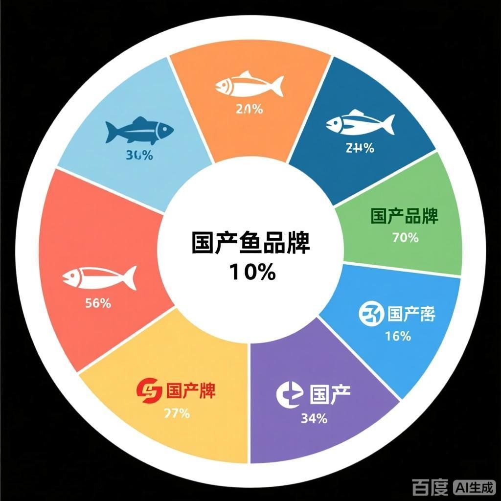 國產(chǎn)魚品牌市場占有率，國產(chǎn)魚品牌市場占有率分析