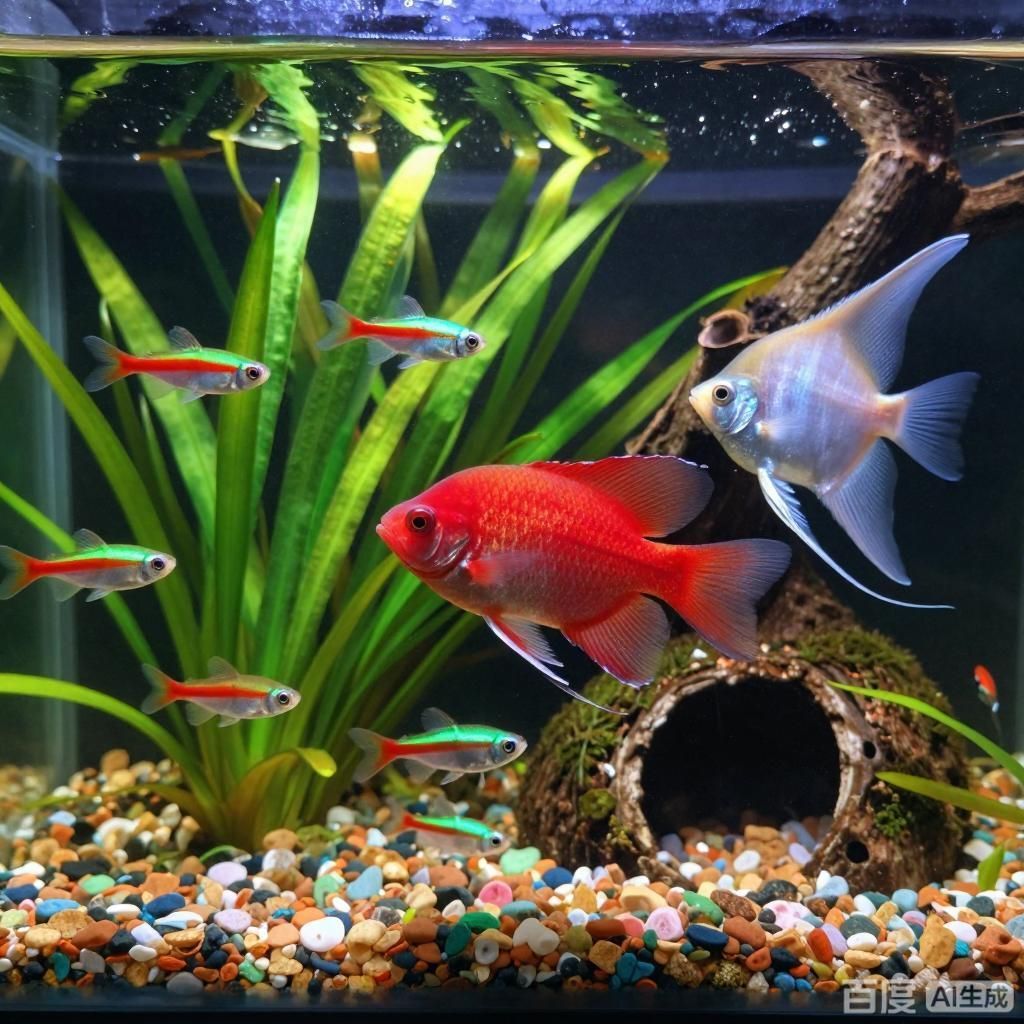 短身半福紅龍魚(yú)的最佳混養(yǎng)伙伴是什么，短身半福紅龍魚(yú)與哪些魚(yú)混養(yǎng)最和諧短身半福紅龍魚(yú)混養(yǎng)