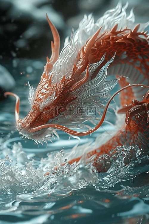 有沒有藝術化的龍水圖片推薦，故宮九龍吐水系列插畫系列插畫資源清單，藝術化龍水圖片 有沒有藝術化的龍水圖片推薦，故宮九龍吐水系列插畫系列插畫資源清單，藝術化龍水圖片 龍魚百科 第21張