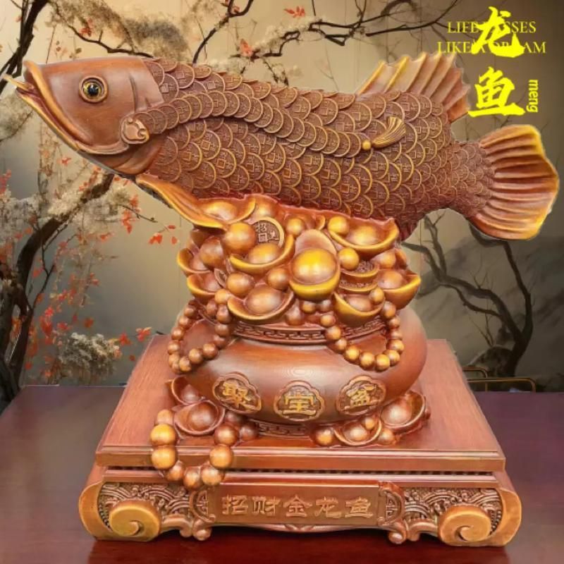 有哪些材質適合龍魚擺件，龍魚擺件怎么選擇 有哪些材質適合龍魚擺件，龍魚擺件怎么選擇 龍魚百科 第2張