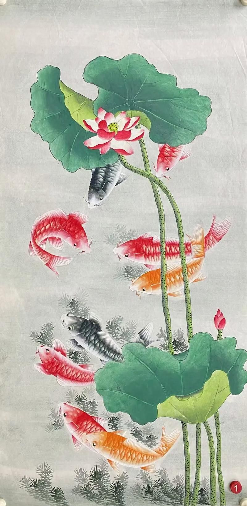九龍魚風(fēng)水圖片有哪些尺寸可選，九龍魚風(fēng)水圖片尺寸選項(xiàng)