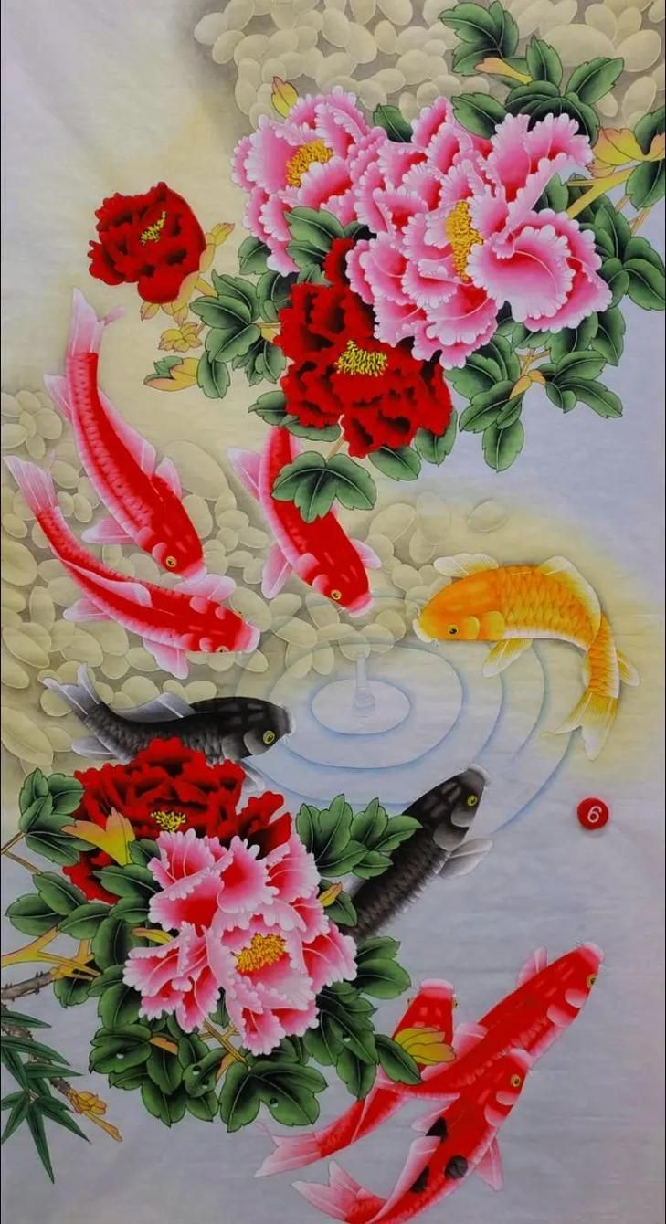 九龍魚風(fēng)水圖片有哪些尺寸可選，九龍魚風(fēng)水圖片尺寸選項(xiàng)