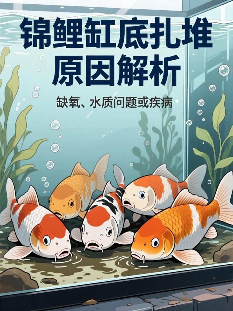 錦鯉扎堆趴在缸底是怎么回事，津銘短發研習社,錦鯉缸底扎堆原因解析 錦鯉扎堆趴在缸底是怎么回事，津銘短發研習社,錦鯉缸底扎堆原因解析 龍魚百科 第2張