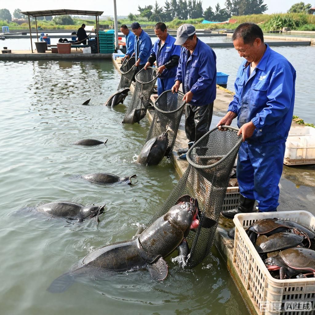 能否提供更多懷遠甲魚養殖的成功案例，懷遠縣甲魚養殖成功案例：懷遠甲魚養殖的成功案例 能否提供更多懷遠甲魚養殖的成功案例，懷遠縣甲魚養殖成功案例：懷遠甲魚養殖的成功案例 龍魚百科 第3張