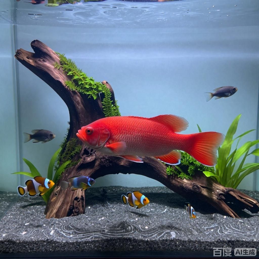 如何設(shè)置紅龍魚混養(yǎng)的視覺遮擋，紅龍魚混養(yǎng)的視覺遮擋
