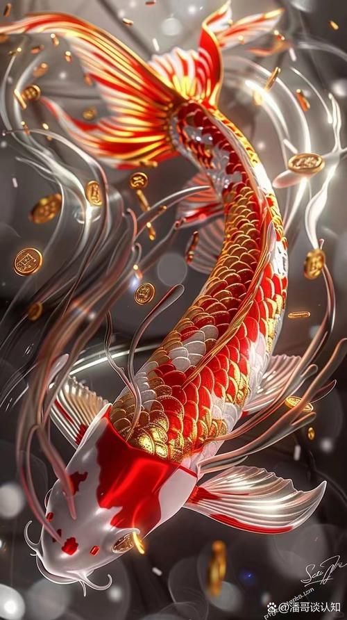 紅金龍魚動態(tài)壁紙有哪些款式，紅金龍魚動態(tài)壁紙
