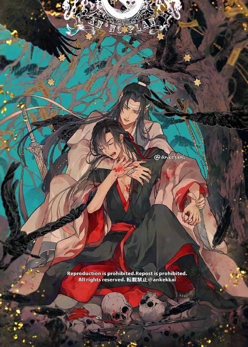 詳細解析幾個龍魚CP的經典同人作品，《魔道祖師》經典同人作品解析