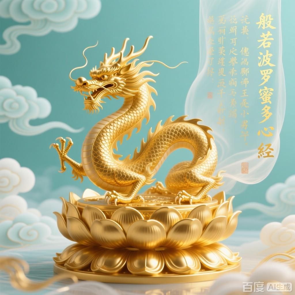 金龍在佛教中的象征意義，金龍在佛教中有哪些表現