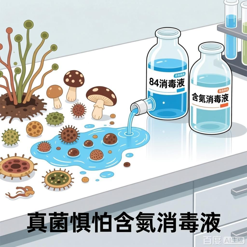 真菌怕什么消毒液，如何正確使用消毒液殺滅真菌