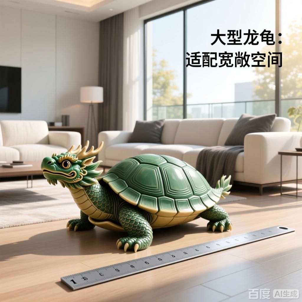 龍龜的尺寸如何選擇，風水學中常見的吉祥物之一龍龜尺寸選擇的詳細步驟 龍龜的尺寸如何選擇，風水學中常見的吉祥物之一龍龜尺寸選擇的詳細步驟 龍魚百科 第1張