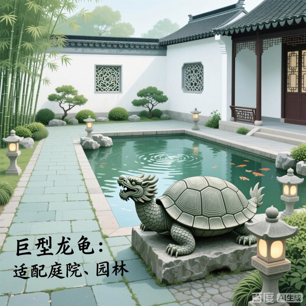 龍龜的尺寸如何選擇，風水學中常見的吉祥物之一龍龜尺寸選擇的詳細步驟 龍龜的尺寸如何選擇，風水學中常見的吉祥物之一龍龜尺寸選擇的詳細步驟 龍魚百科 第4張