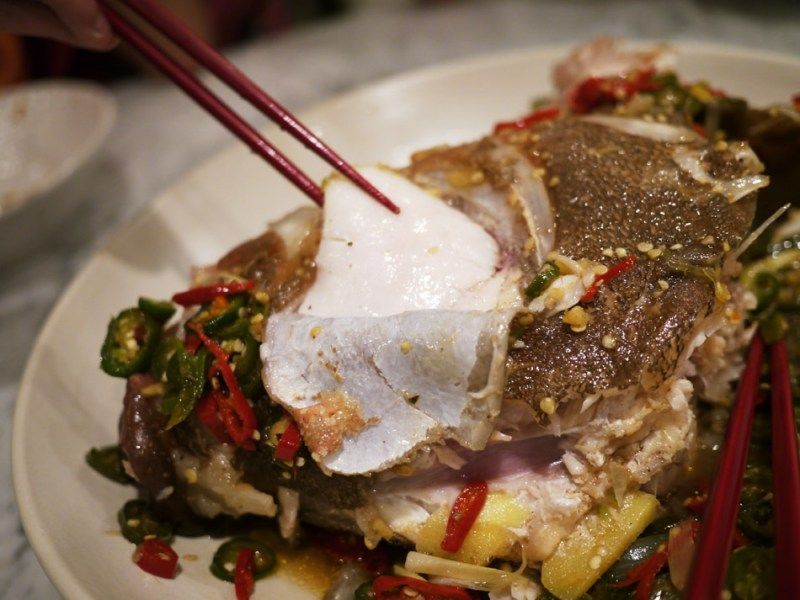龍魚浮頭魚頭最簡單做法，龍魚浮頭魚頭