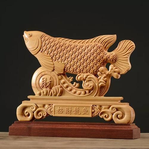 龍頭魚擺件圖片大全，流行的龍頭魚擺件哪個材質最好龍頭魚擺件招財進寶