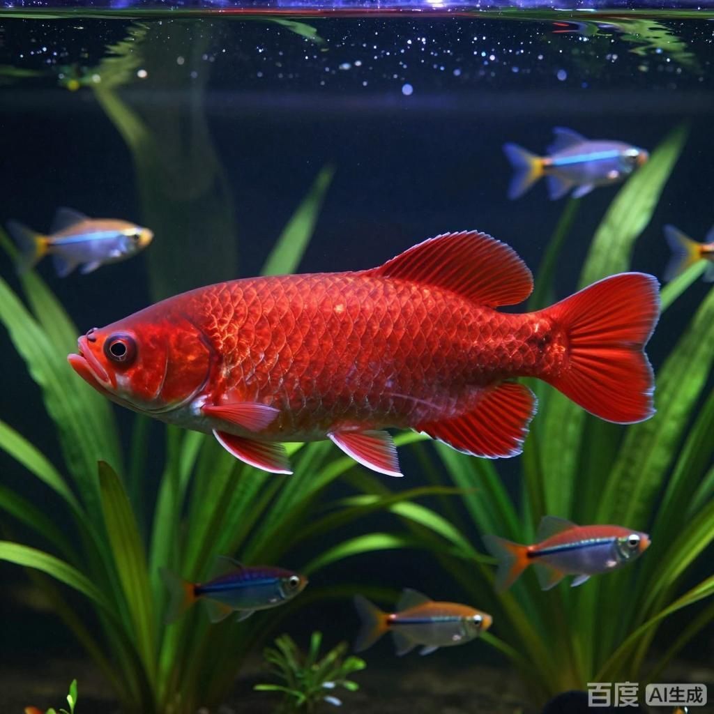 給我詳解一下紅龍魚的發(fā)色過程，紅龍魚發(fā)色過程圖解 給我詳解一下紅龍魚的發(fā)色過程，紅龍魚發(fā)色過程圖解 龍魚百科 第4張