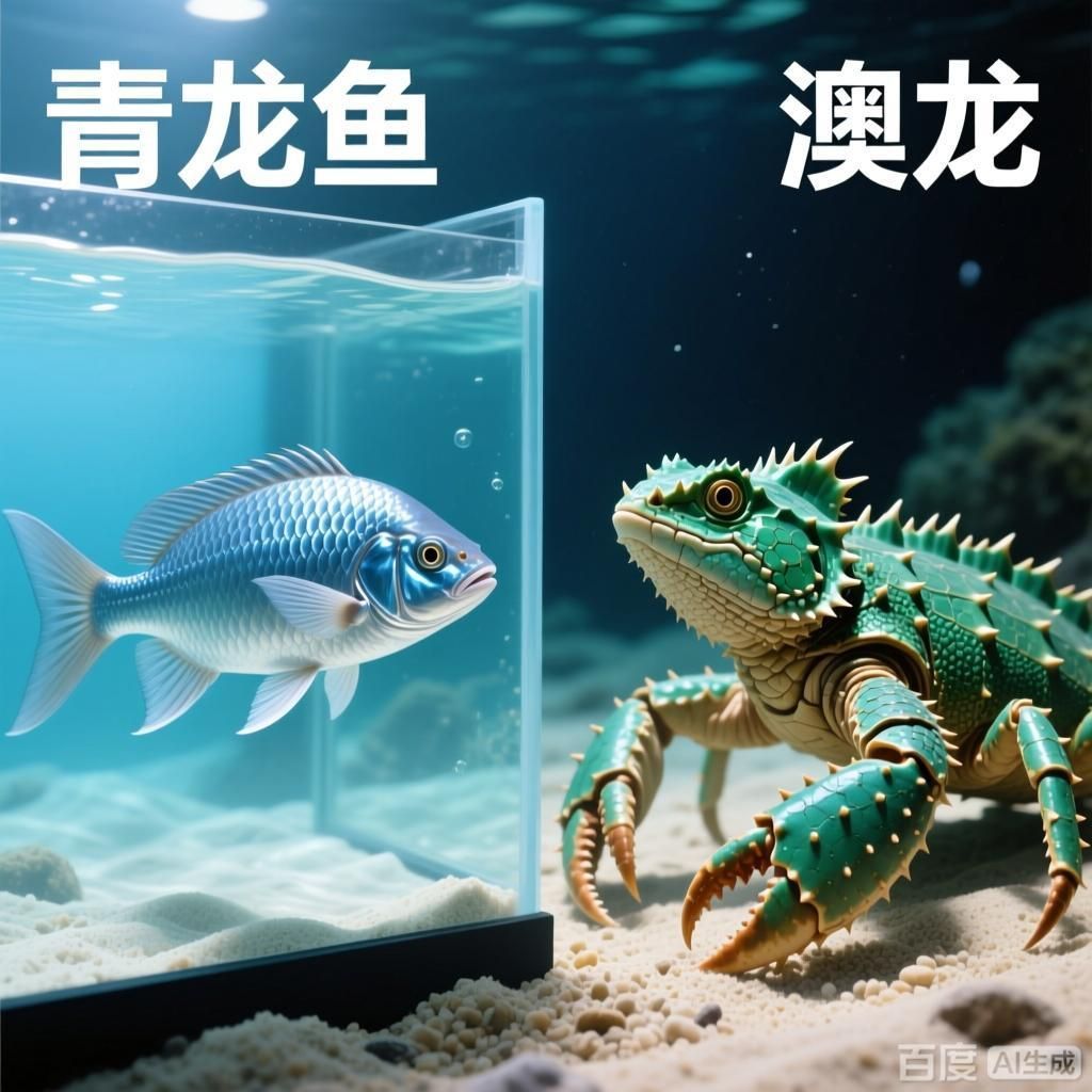 詳解青龍魚和澳龍的不同之處，青龍魚和澳龍的不同之處,青龍魚和澳龍的價格差異大嗎?