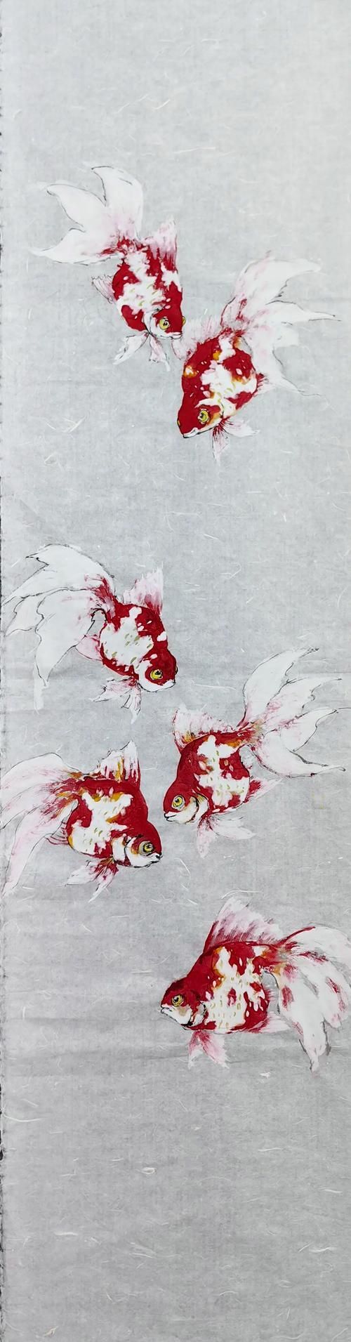 能詳細介紹一下寫意金龍魚的畫法嗎？，寫意金龍魚寫意金龍魚繪畫技法的詳細教程：寫意金龍魚