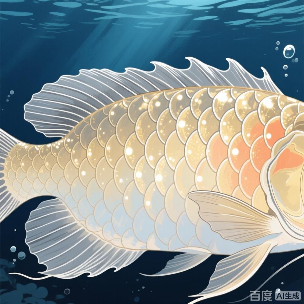 龍魚的鱗片如何畫才更生動(dòng)？，魚的鱗片繪制技巧