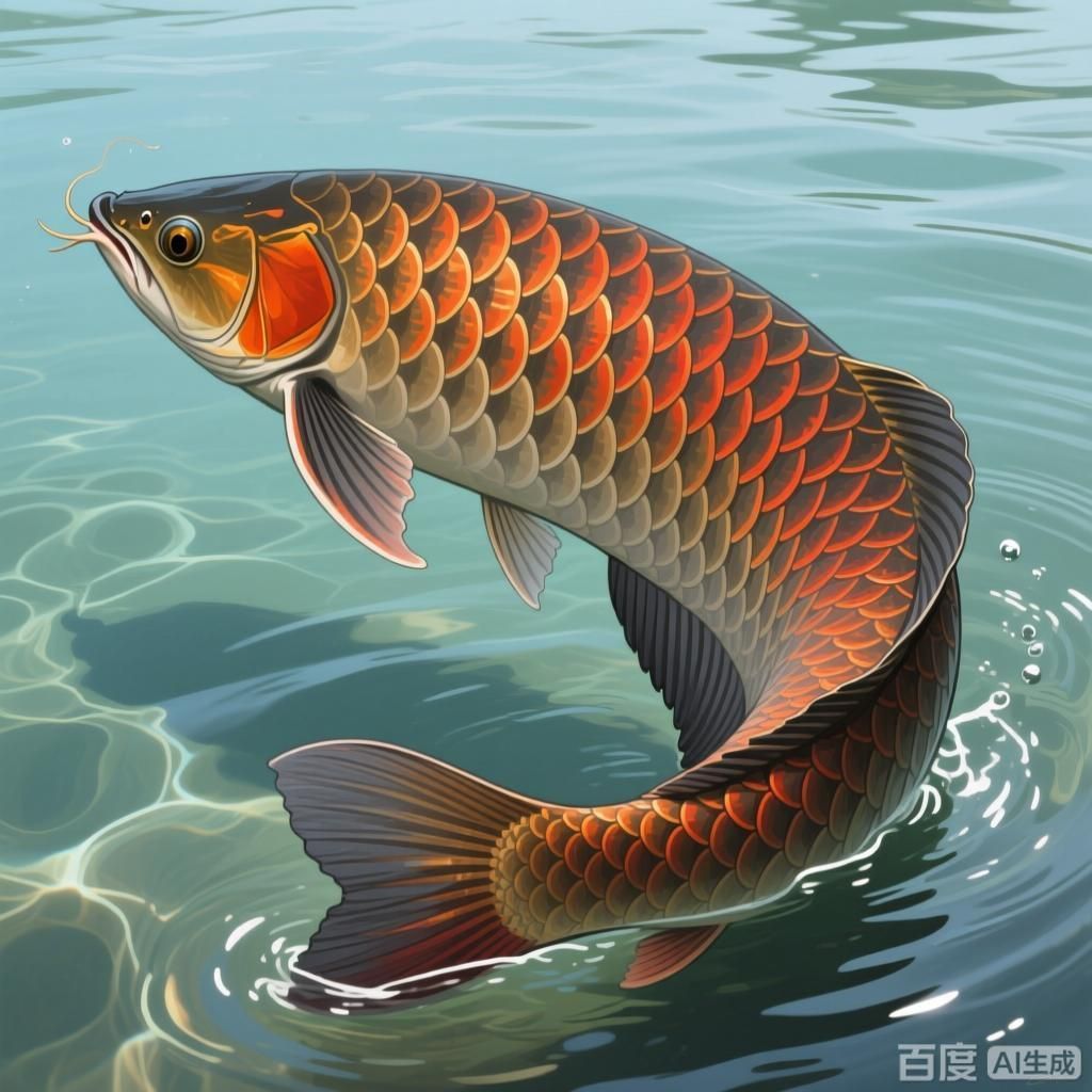 龍魚的鱗片如何畫才更生動(dòng)？，魚的鱗片繪制技巧