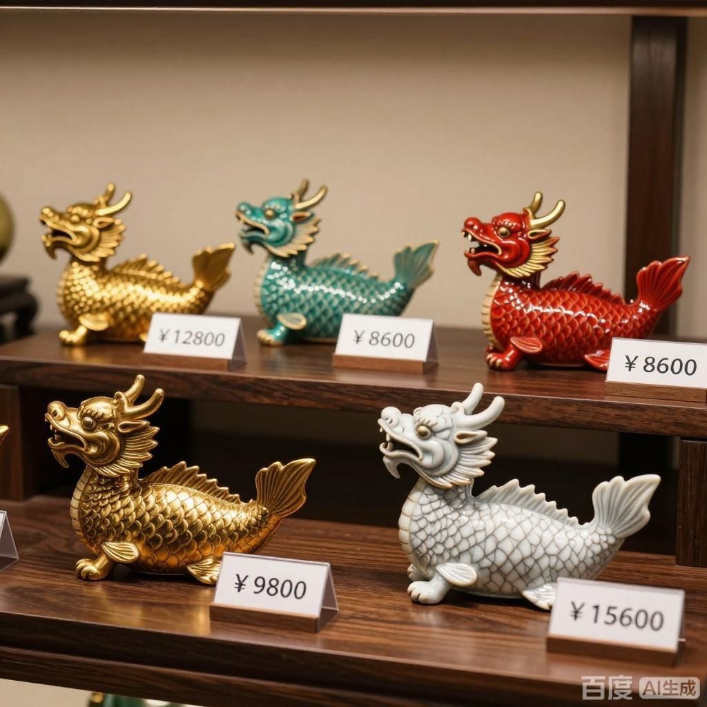能否提供龍頭魚擺件不同顏色的價格對比，不同顏色的龍頭魚擺件有何差異，能否提供龍頭魚擺件不同材質(zhì)的價格對比 能否提供龍頭魚擺件不同顏色的價格對比，不同顏色的龍頭魚擺件有何差異，能否提供龍頭魚擺件不同材質(zhì)的價格對比 龍魚百科 第1張