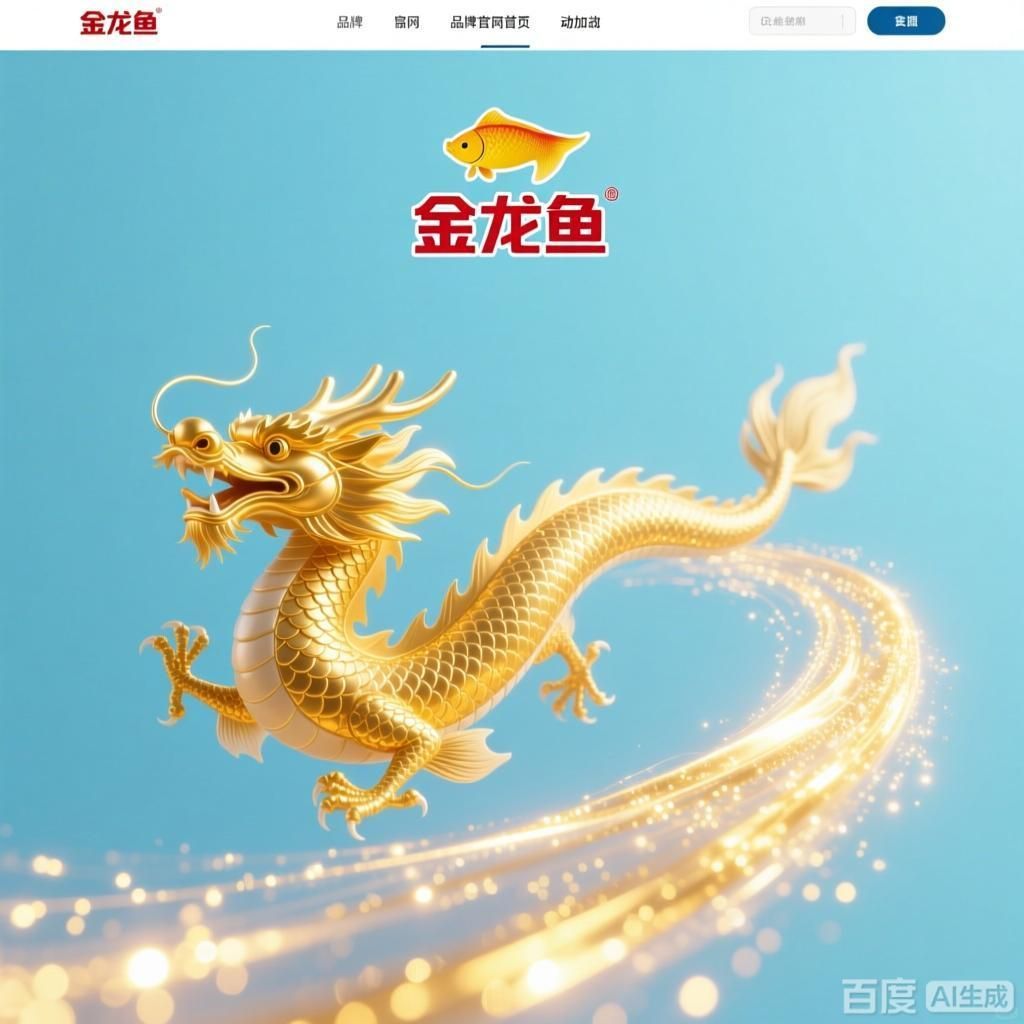 金龍魚logo的動態應用示例，金龍魚logo的動態應用示例詳細解析 金龍魚logo的動態應用示例，金龍魚logo的動態應用示例詳細解析 龍魚百科 第2張