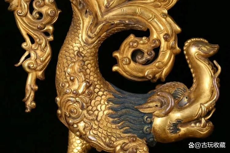 如何判斷古銅官銅金龍魚擺件的年代，古銅官銅金龍魚擺件