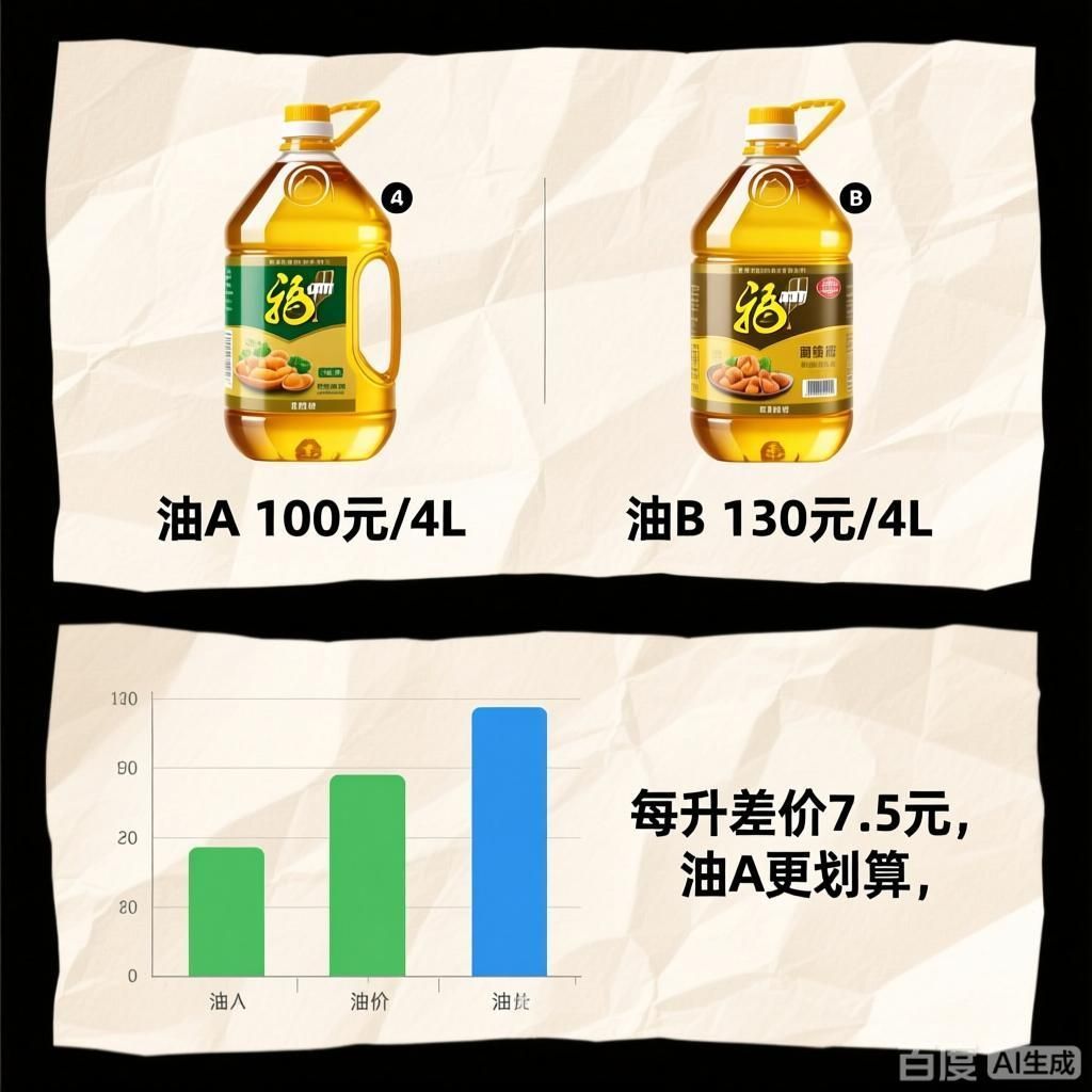兩款油的價(jià)格差異大嗎，哪個(gè)更劃算，如何判斷兩款油的價(jià)格差異